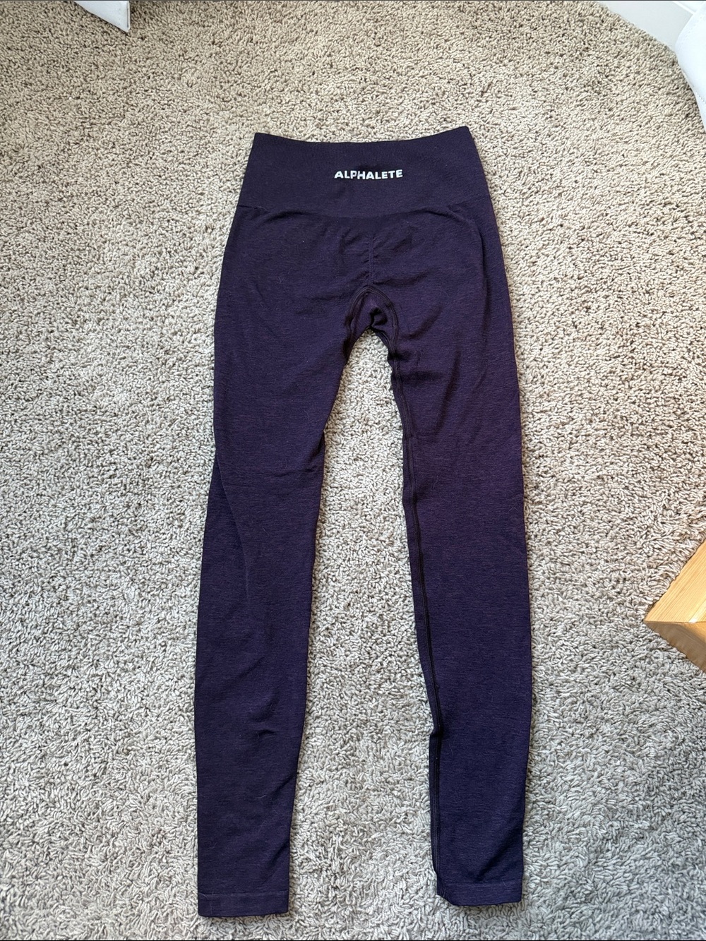 Alphalete Dark Purple Seamless Leggings